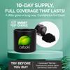 Caboki Hair Fibers for Thinning Hair Natural Plant-Based Bald Spot Cover Up for Men and Women Instantly Thicker Fuller Looking Scalp Clean Ingredients Trial Size, 10-Day Supply, Dark Brown view 2