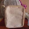 Natural Canvas Zippered Flat Pouch Cosmetic Makeup Bag Travel Toiletry Dopp Kits (12, Size 5: 8"W x 5.25"x 3") view 1