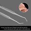 FAMILIFE Ingrown Toenail File and Lifter, 2pcs Ingrown Toenail Tool Double Sided with Storage Case Professional Corrector 100% Stainless Steel Removal Pedicure Kit view 4