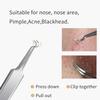 FIXBODY Blackhead and Splinter Remover Tools - Stainless Steel Professional Easily Cure Pimples Whiteheads Comedones Acne Zit Ingrown Hairs and Facial Impurities Bend Head Tweezer Surgical Kit view 3