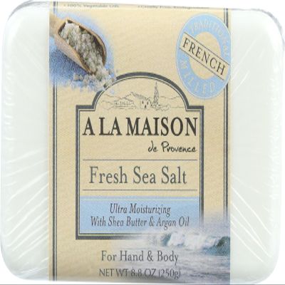 4 Pack of A La Maison Bar Soap - Fresh Sea Salt - 8.8 oz - - -