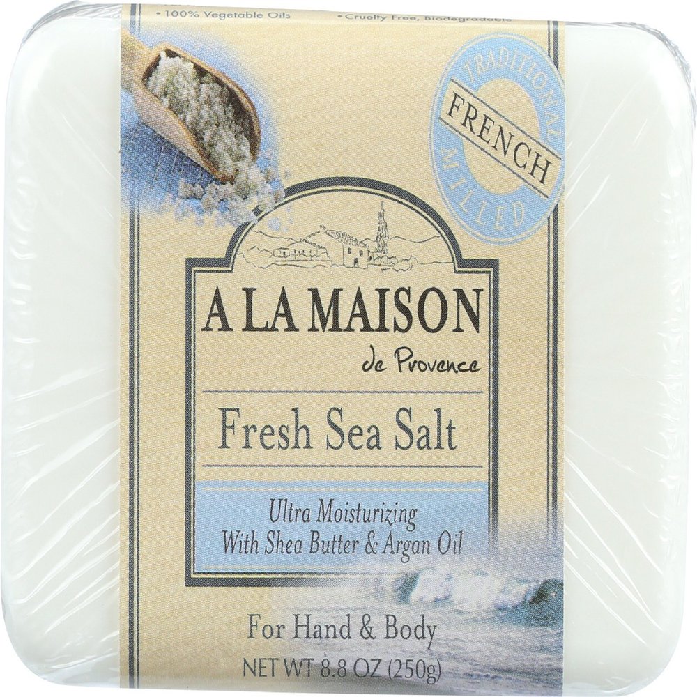 4 Pack of A La Maison Bar Soap - Fresh Sea Salt - 8.8 oz - - -