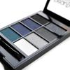Beauty UK PRO HI-TECH Maximum Intensity and Long-Lasting Formula Professional Eyeshadow Palette no.6 for a Smokey Denim Look - After Dark view 2
