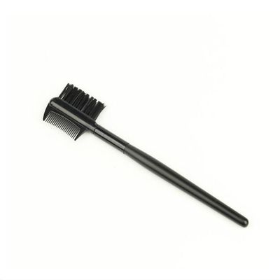 5 Pieces Wood Handle Eyebrow Eyelash Dual-Comb Extension Brush