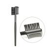 5 Pieces Wood Handle Eyebrow Eyelash Dual-Comb Extension Brush view 2