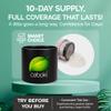 Caboki Hair Fibers for Thinning Hair Natural Plant-Based Bald Spot Cover Up for Men and Women Instantly Thicker Fuller Looking Scalp Clean Ingredients Trial Size, 10-Day Supply, Silver/White view 2