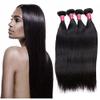 Hairticket 4 Bundles Straight Virgin Indian Hair Natural Color / 14 14 16 16 view 1