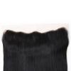 Hairticket 3 Bundles + 13"x4" Lace Frontal Closure Straight Virgin Brazilian Hair 18 20 22 Closure 12 / Middle Part view 4