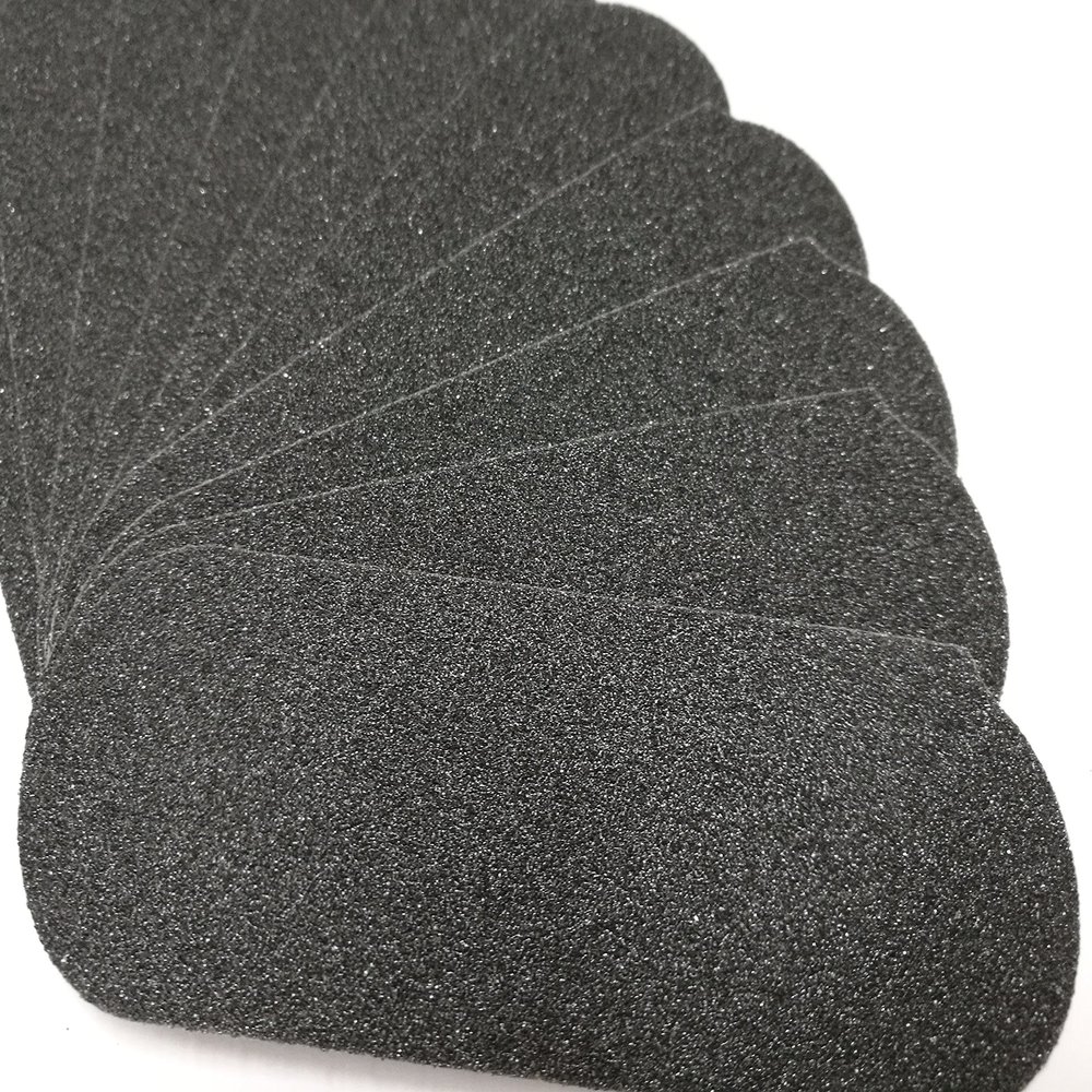 120 GRIT Stainless Steel Pedicure File Refill Pads, 60 Count (120 GRIT Black)