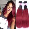 Hairticket 3 Bundles Ombre Straight Virgin Brazilian Hair 14 14 16 view 1