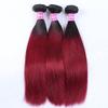 Hairticket 3 Bundles Ombre Straight Virgin Brazilian Hair 14 14 16 view 3