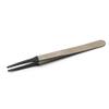 Style 2ASASL Italian Tweezer with Flat Round Tips, 4-3/4" view 1