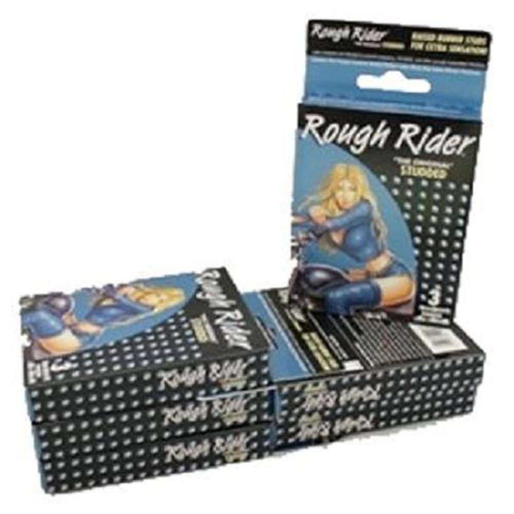 Contempo Rough Rider Studded, 6 Count (BIRTH CONTROL)