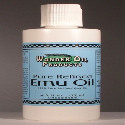 4.3 fl. ounces 100% Pure Triple Refined Emu Oil