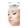 Godefroy MyBrows Long Lasting Eyebrow Transfers, Medium Arch, Medium Brown, 12-Pairs of Brows view 1