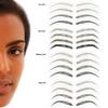 Godefroy MyBrows Long Lasting Eyebrow Transfers, Medium Arch, Medium Brown, 12-Pairs of Brows view 3