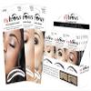 Godefroy MyBrows Long Lasting Eyebrow Transfers, Low Arch, Medium Brown, 12-Pairs of Brows view 1