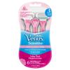 Gillette Venus Sensitive Womens Disposable Razor, 6 Ct W/Soft Protective Cushion view 1