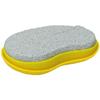 3 in 1 Pedicare System Foot File Pedicure Tools Home Foot Care Emery File Rasp File and Pumice Stone (Yellow) view 4