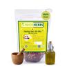 Foodherbs Premium Herbal Hair Oil Mix with 18 Ayurvedic Herbs for Natural Growth | 2x Long Hair | Strong Roots | Fuller Volume | Shiny Healthy Strands | DIY Oil Infusion | Hair Care | Thanks Giving view 1