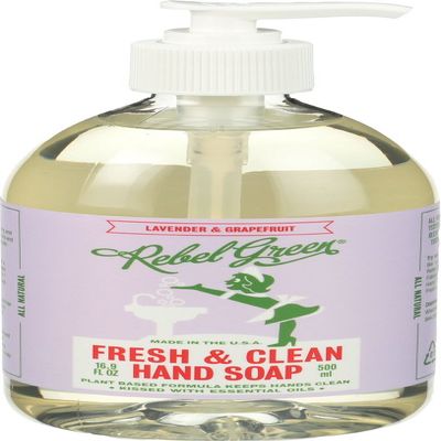 Rebel Green Hand soap Lavender Grapefruit, 16.89 oz