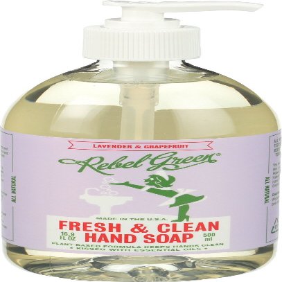 Rebel Green Hand soap Lavender Grapefruit, 16.89 oz