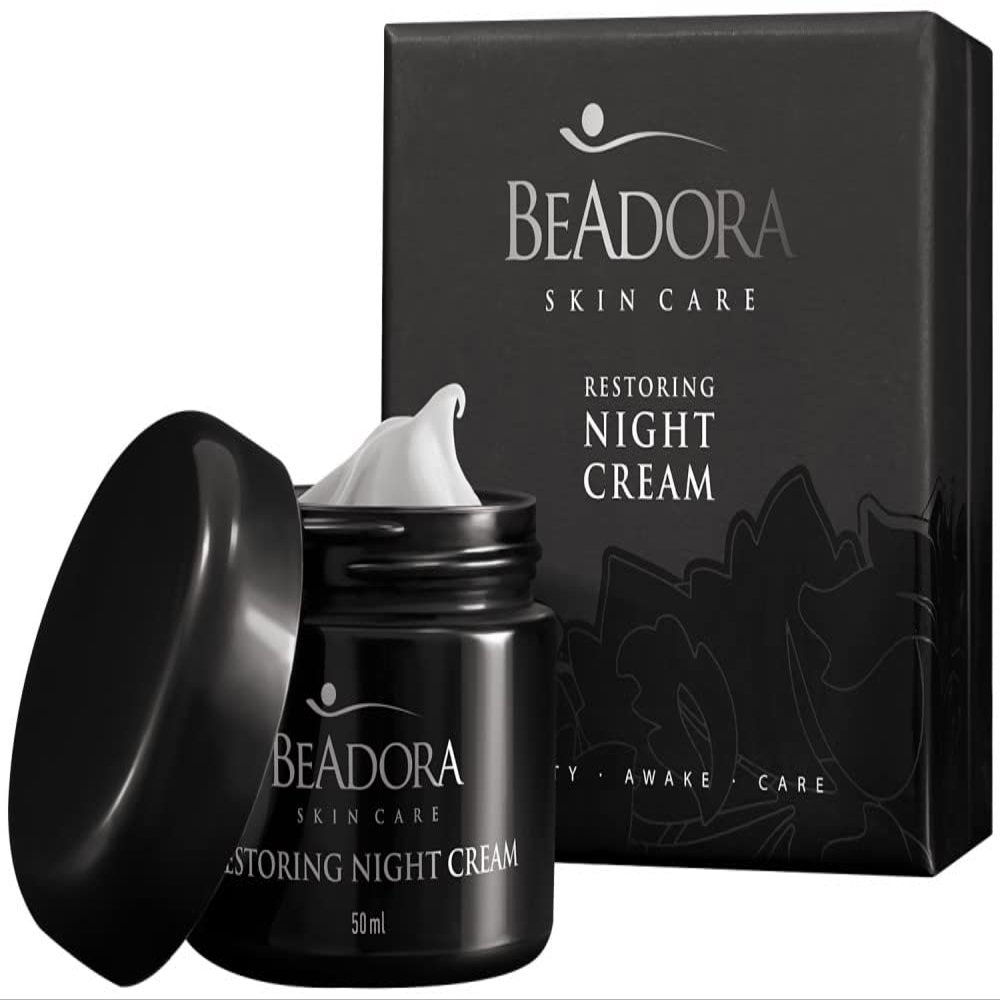 Beadora Restoring Night Cream 50ml The original formula restores skin elasticity and density, stimulates cell activity and accelerates the skin regeneration process.