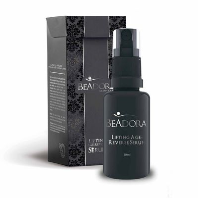 Beadora Lifting Age-Reverse Serum 30ml lifts sagging skin and smoothes wrinkles with a unique skin tensing system