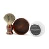 Pure Badger Hair Shaving Brush Natural Wood Mug Bowl Hand-Made Soap Barber Set view 3