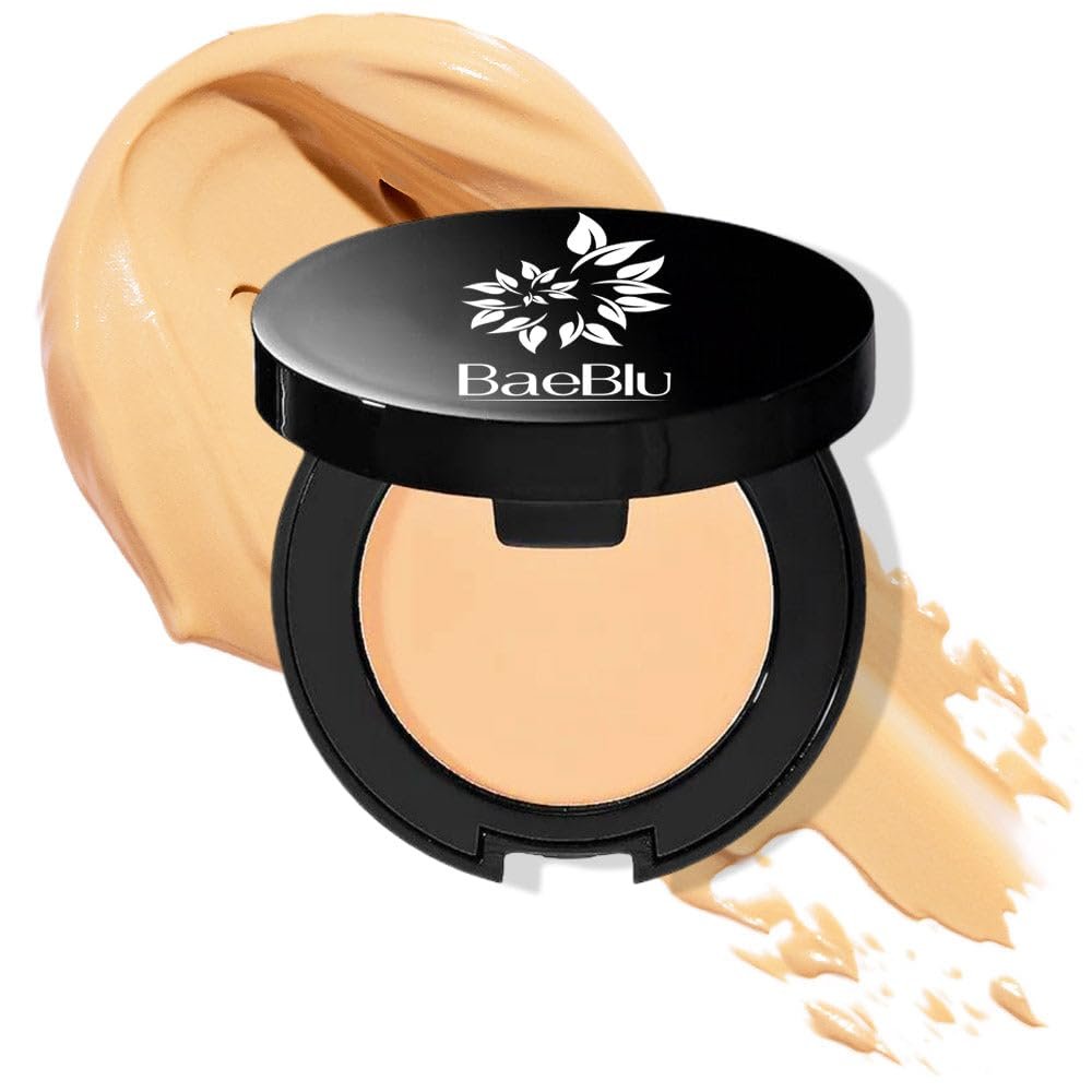 BaeBlu Organic Concealer, FULL Coverage Cover Up, 100% Natural, Made in USA, Tropical