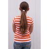 My Lello Large Thick Premium Elastic Ponytail Holder Seamless Hair Bands Red 20pcs view 3