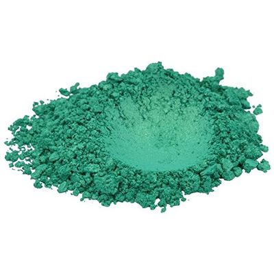 True Green Luxury Mica Colorant Pigment Powder Cosmetic Grade Glitter Eyeshadow Effects for Soap Candle Nail Polish 4 oz