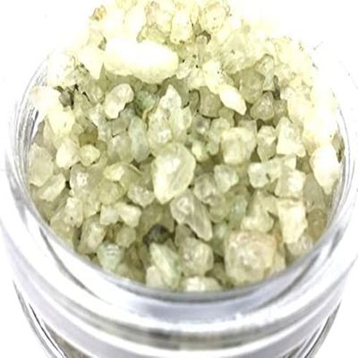 Almond coconut bath salt 12 oz glass container