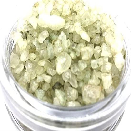 Almond coconut bath salt 12 oz glass container