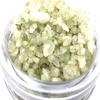 Almond coconut bath salt 12 oz glass container view 1