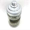 Almond coconut bath salt 12 oz glass container view 2