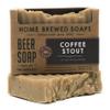 Beer Soap, Palm Free Soap Bar, 1-3.5 oz Coffee Stout Beer Soap, Home Brewed Soaps view 1