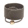1907 Leather Hair Cuff, Grey NHH062 view 1