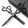 Hairdresser professional 6 inch high end JP 440C hairdressing scissors set hairstyle tools hair scissors set (scissors set) view 1