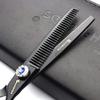 Hairdresser professional 6 inch high end JP 440C hairdressing scissors set hairstyle tools hair scissors set (scissors set) view 4