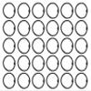 L. Erickson Narrow Grab & Go Pony Ball, Black, Set of Thirty - Exceptionally Secure with Gentle Hold view 3