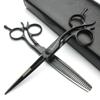 6-inch hair clipper set, hair clippers, thinner scissors SHARONDS 440C black view 1
