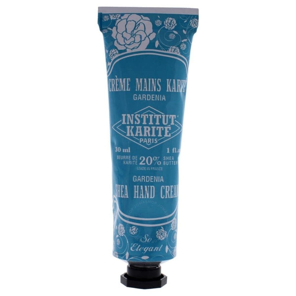 INSTITUT KARITE PARIS Shea Butter Hand Cream, 20% Shea Butter, 1 fl oz (Small (1 fl oz), Gardenia