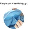 SGirl Portable Waterproof Multi-Functional Women Lady Travel Organizer Bra Storage Underwear Lingerie Bag Cosmetic Makeup Case Toiletry Wash Storage (Light blue) view 3
