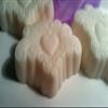 3 Pc Guest Soaps Victorian Hearts with Gift Bag Magnolia Scent view 2