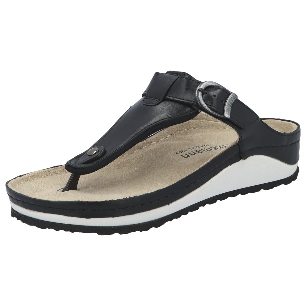 Berkemann Women's Mila Flip-Flop, Black 901