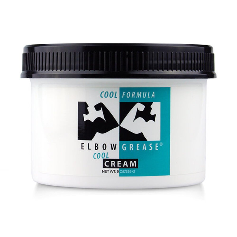 Elbow Grease Cool Massage Cream, Smoothing and Effective Massage Cream for Relaxation, Muscle Tension Relief, and Skin Nourishment  9 oz (1 Pack)