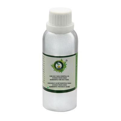R V Essential Pure Holy Basil Essential Oil 1250ml (42oz)- Ocimum Tenuiflorum (100% Pure and Natural Therapeutic Grade)