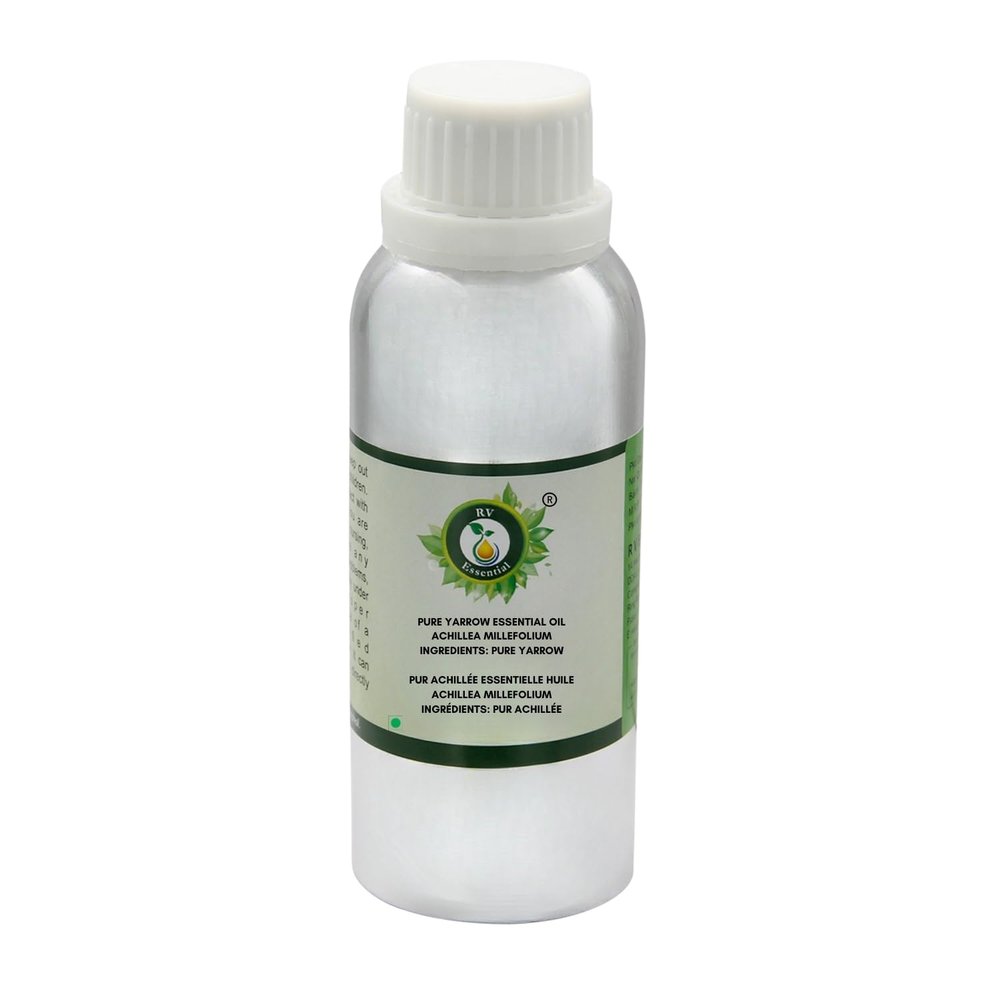 R V Essential Pure Yarrow Essential Oil 1250ml (42oz)- Achillea Millefolium (100% Pure and Natural Therapeutic Grade)