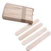 100PCS Large 5.9" Wood Wax Applicator Sticks Spatulas for Eyebrow Hair Removal Ice Cream and Mask Sticks Applicator view 1